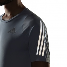 adidas Lauf-Tshirt Run Icon - reflektierende Details, schmal geschnitten - hellgrau Herren